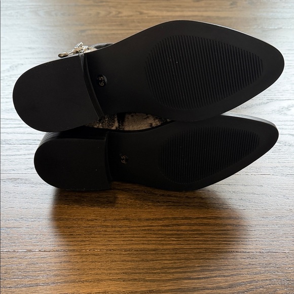 Steve Madden Python Print Ankle Booties - Picture 5 of 5